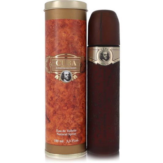 Cuba Gold Eau de Toilette perfume bottle