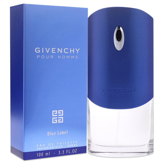 Givenchy Blue label Eau de Toilette perfume bottle