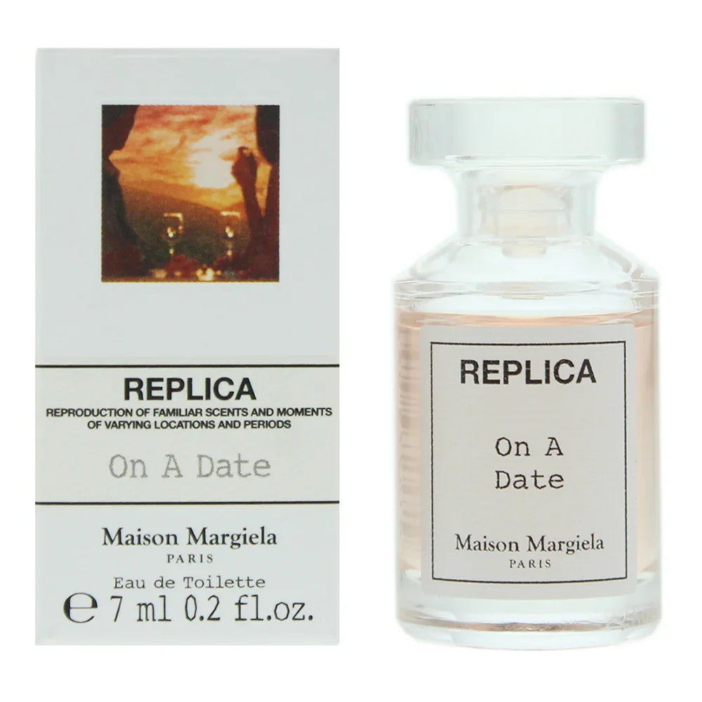 Maison Margiela Replica On A Date Eau de Toilette carton and packaging