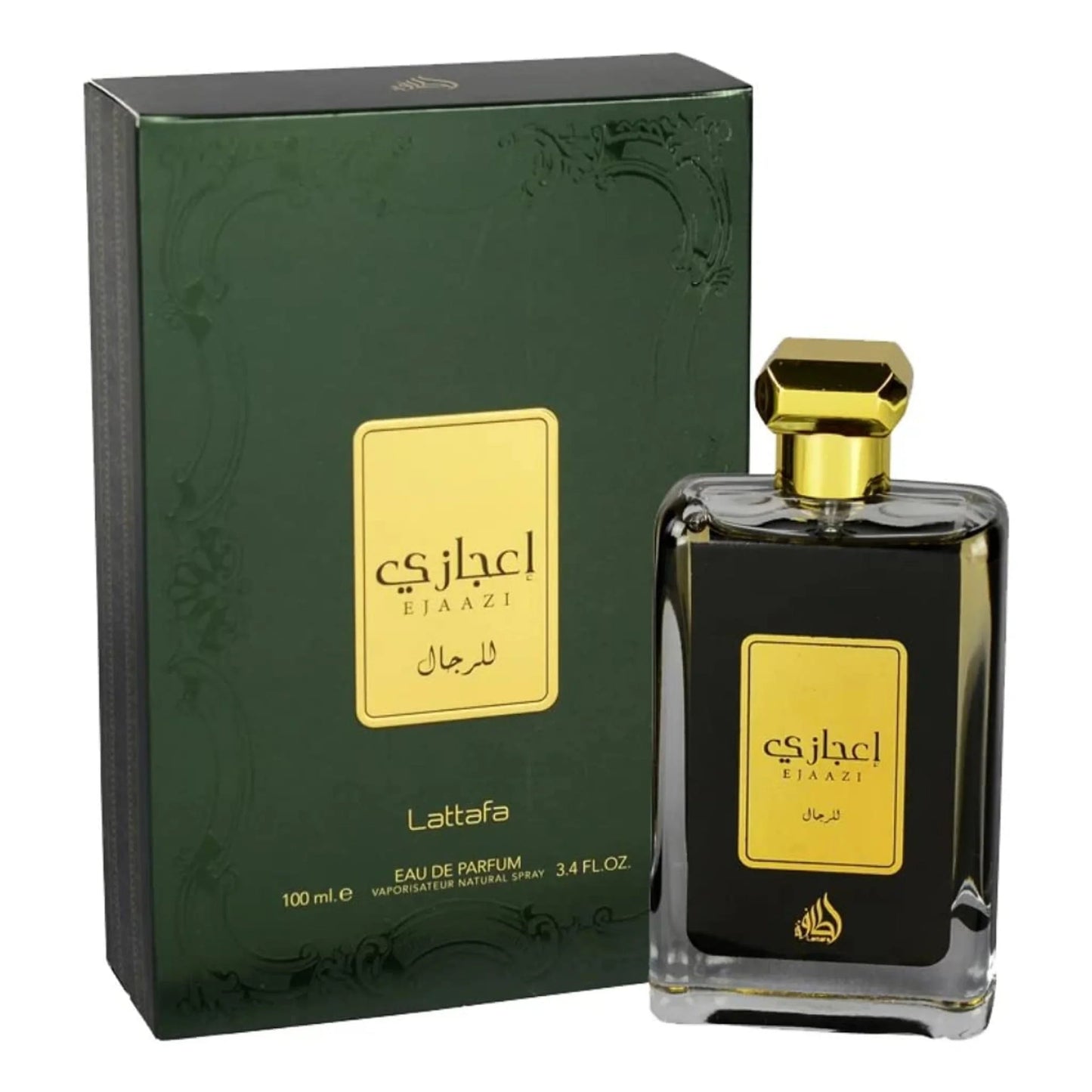 Lattafa Ejaazi Eau de Parfum packaging box