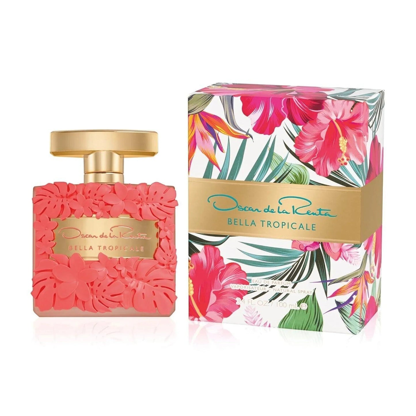 Oscar De La Renta Bella Tropicale Eau de Parfum perfume bottle