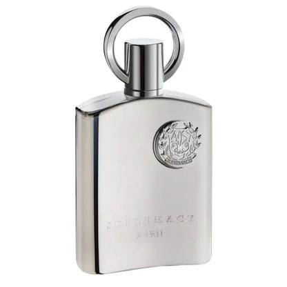 Afnan Supremacy Silver Pour Homme Eau de Parfum label detail