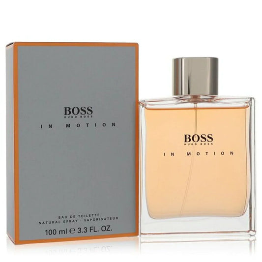 Boss in Motion by Hugo Boss Eau de Toilette perfume bottle