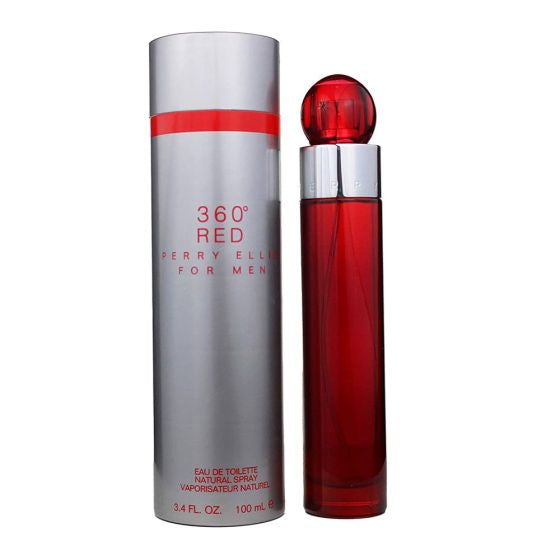 360 Red by Perry Ellis Eau de Toilette perfume bottle