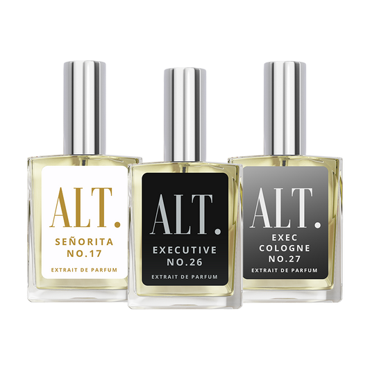 The Trilogy Pack perfume bottle