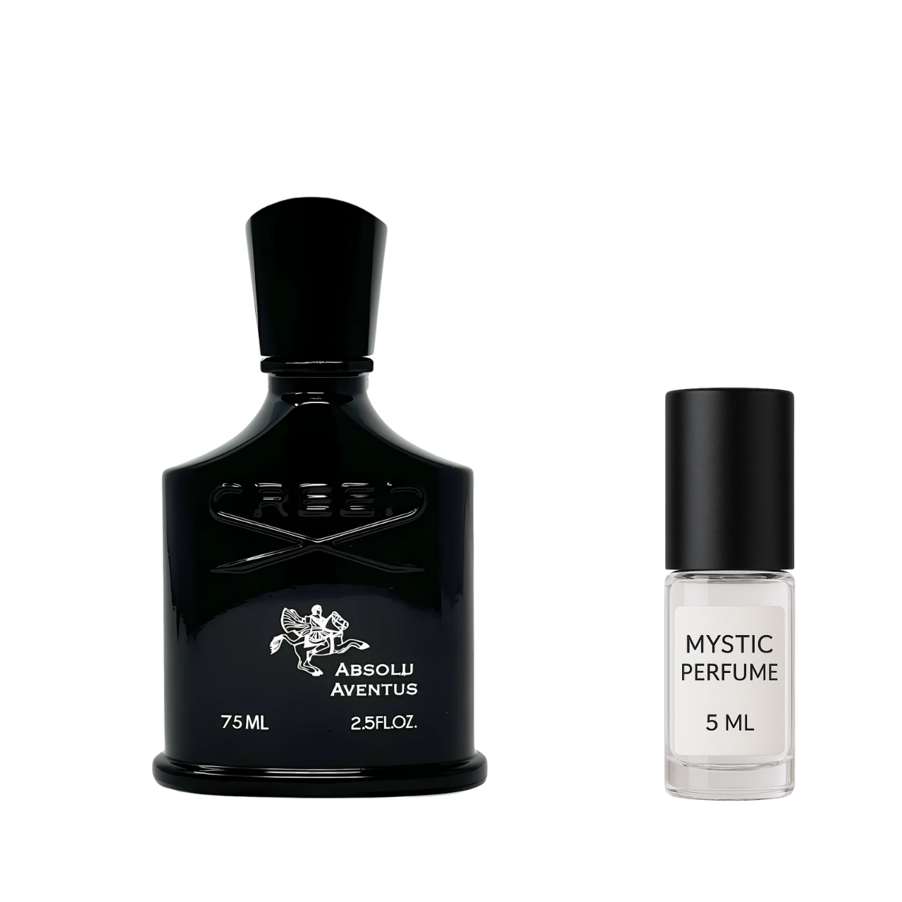 Creed Absolu Aventus sample vial label detail
