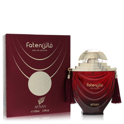 Afnan Faten Maroon by Afnan packaging box