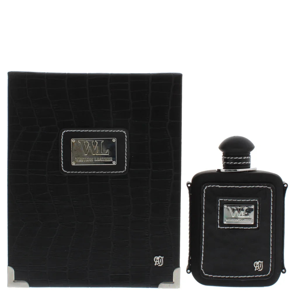Alexandre.J Westwern Leather Black Eau de Parfum packaging box