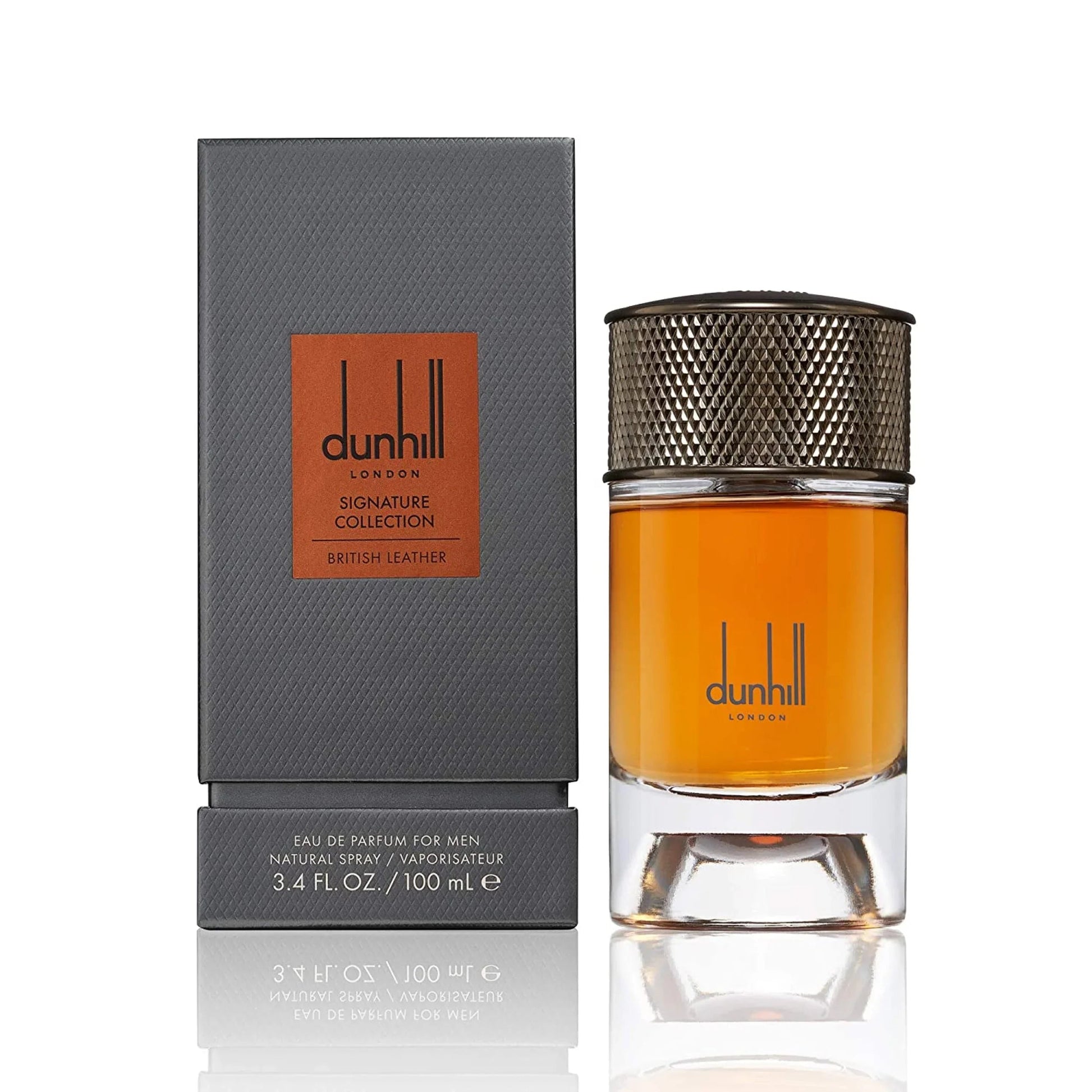 Alfred Dunhill Signature Collection British Leather Eau de Parfum perfume bottle