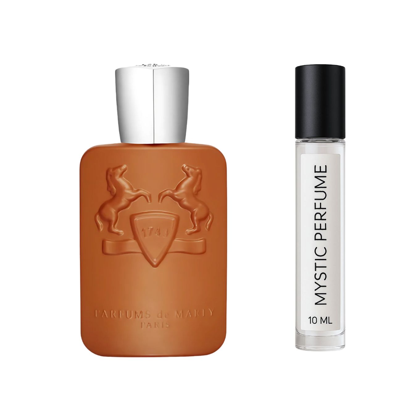 Parfums de Marly Althair Parfum sample vial label detail