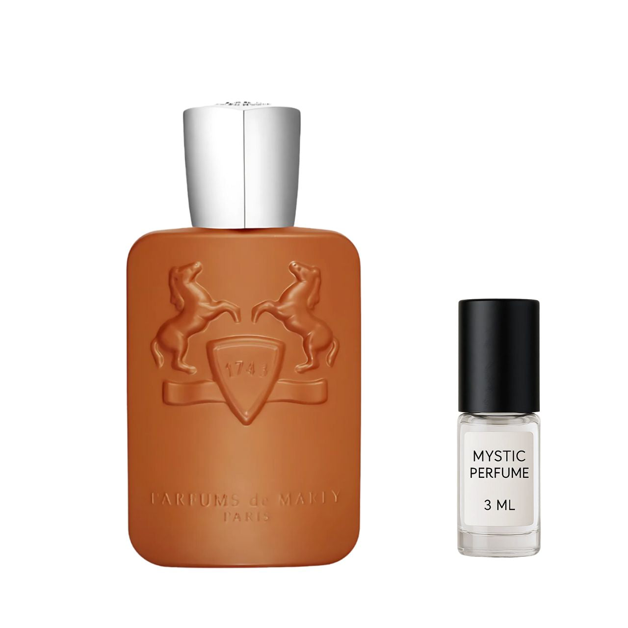 Parfums de Marly Althair Parfum sample vial label detail