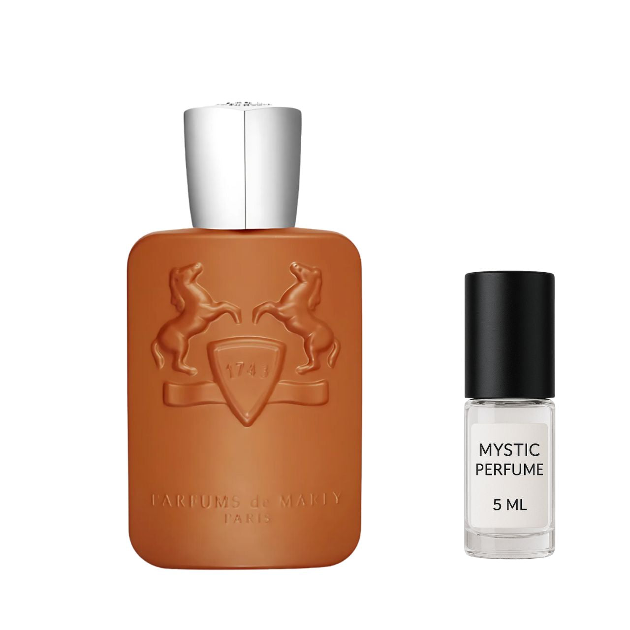 Parfums de Marly Althair Parfum sample vial label detail