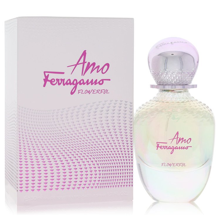 Amo Ferragamo Flowerful by Salvatore Ferragamo perfume bottle