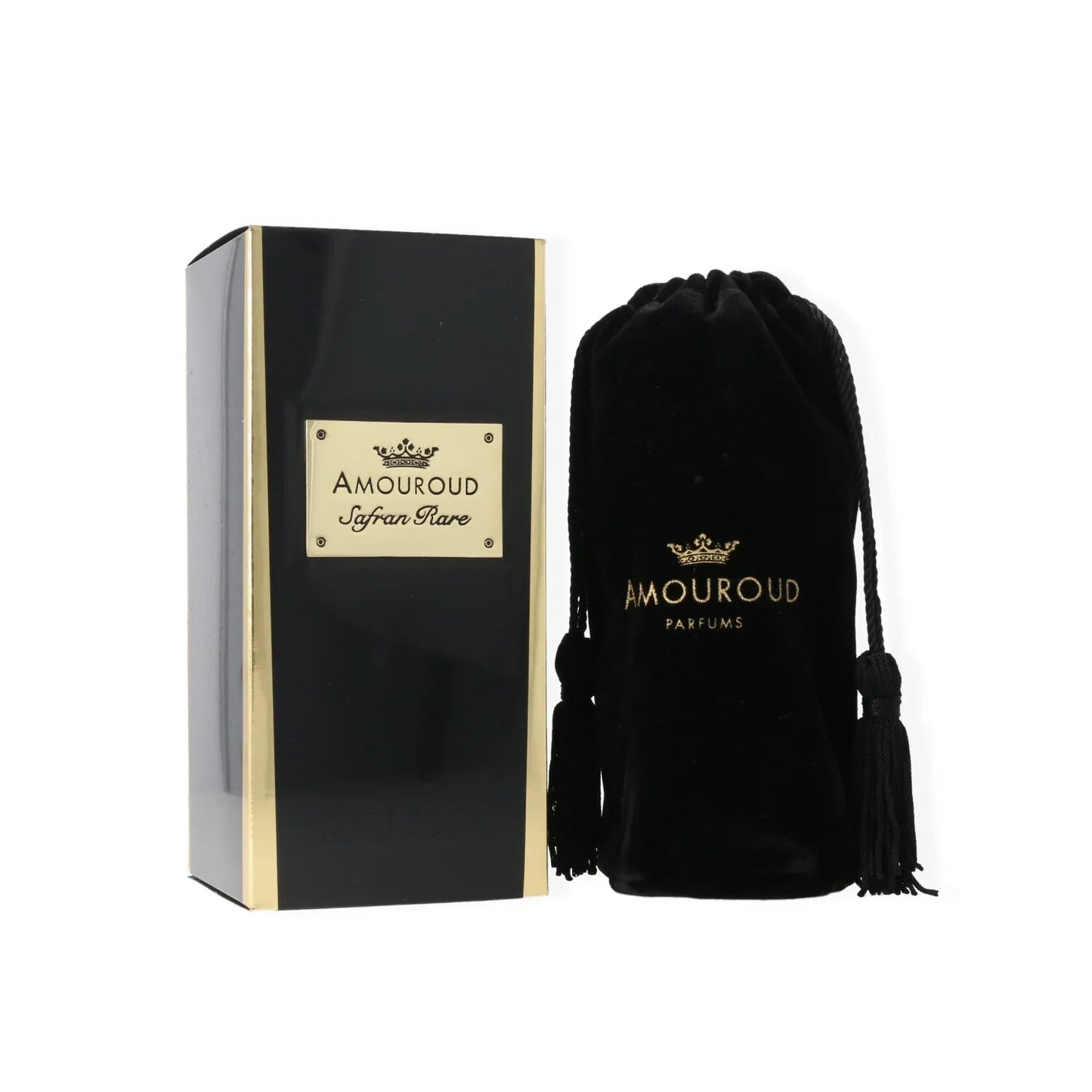 Amouroud Safran Rare Eau de Parfum packaging box