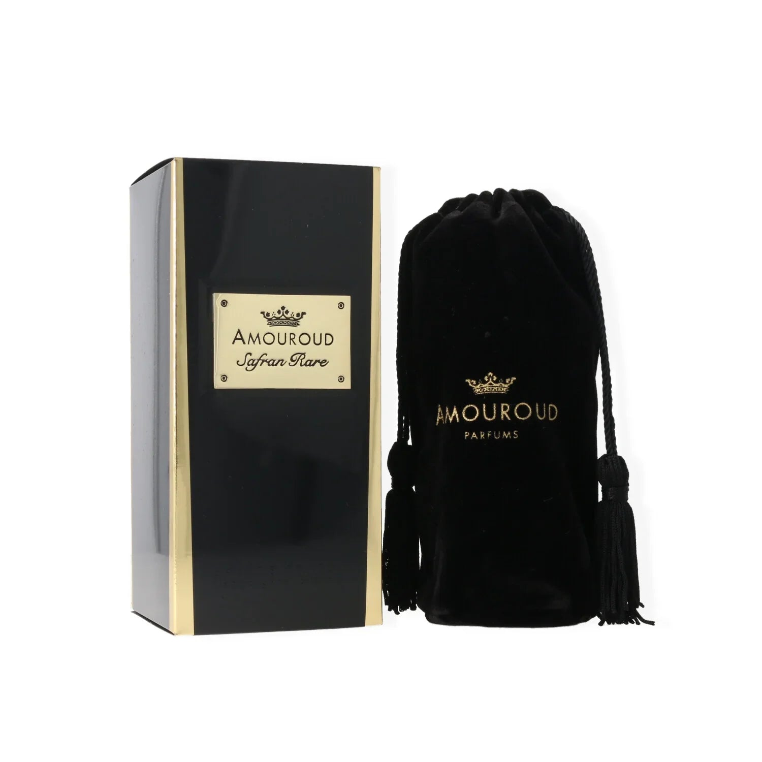Amouroud Safran Rare Eau de Parfum packaging box
