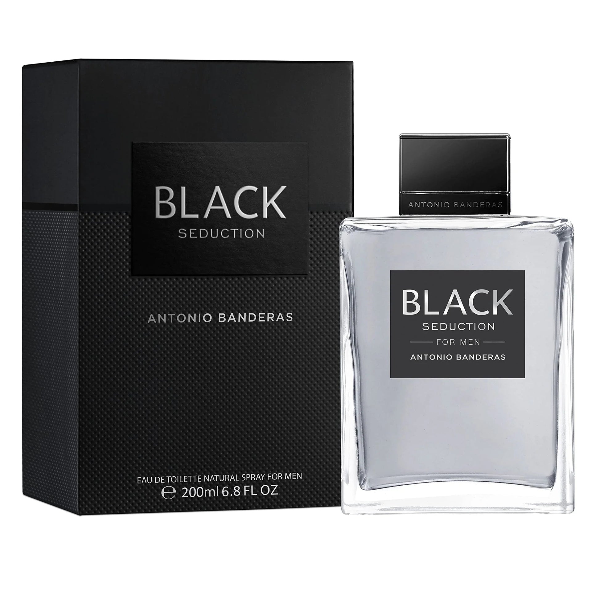 Antonio Banderas Black Seduction Eau de Toilette packaging box