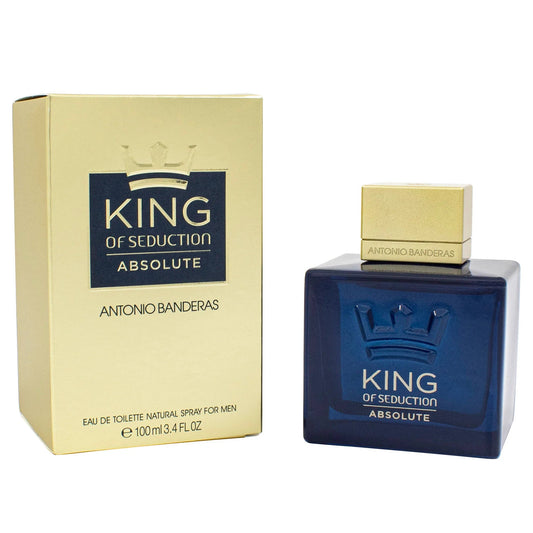 Antonio Banderas King Of Seduction Absolute Eau de Toilette perfume bottle