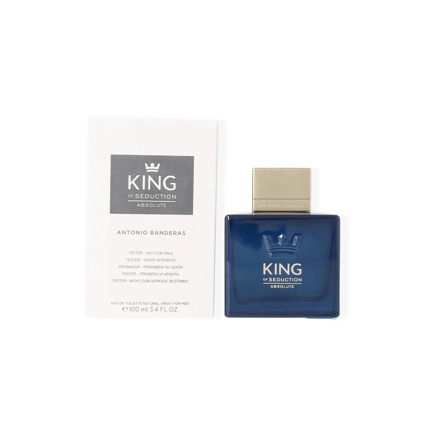 Antonio Banderas King Of Seduction Absolute Eau de Toilette bottle and box