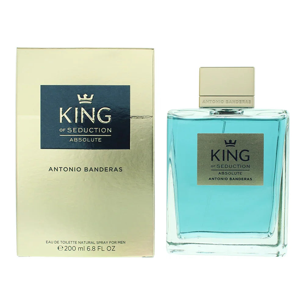 Antonio Banderas King Of Seduction Absolute Eau de Toilette packaging box