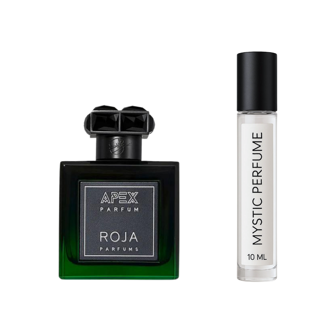 Roja Apex Parfum sample vial label detail
