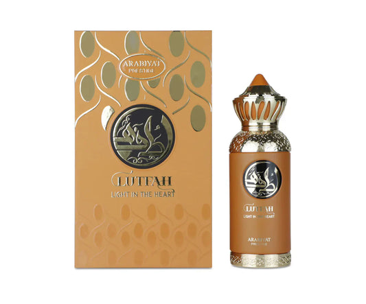 Arabiyat Lutfah Light in the Heart Eau de Parfum perfume bottle