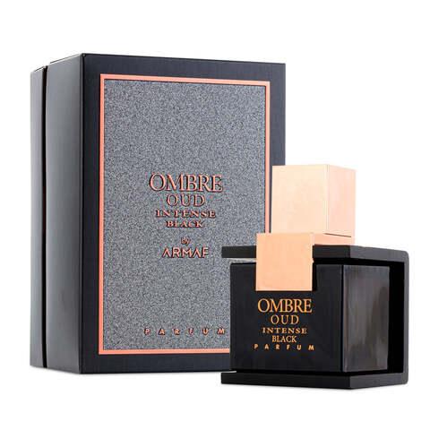 Armaf Ombre Oud Intense Black Parfum packaging box