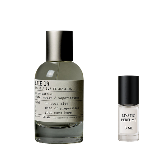 Le Labo Baie 19 decant sample vial