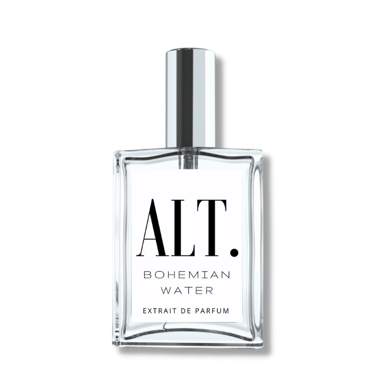 Bohemian Water packaging box