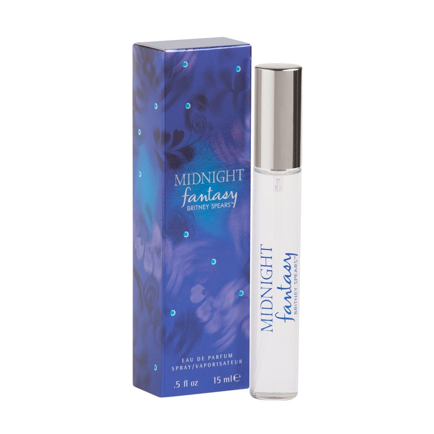Britney Spears Midnight Fantasy Eau de Parfum bottle close-up detail
