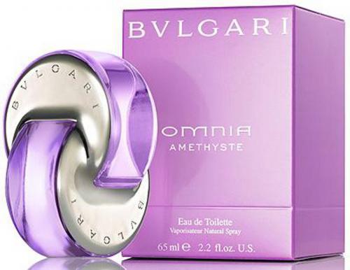 Bvlgari Omnia Amethyste Eau de Toilette perfume bottle