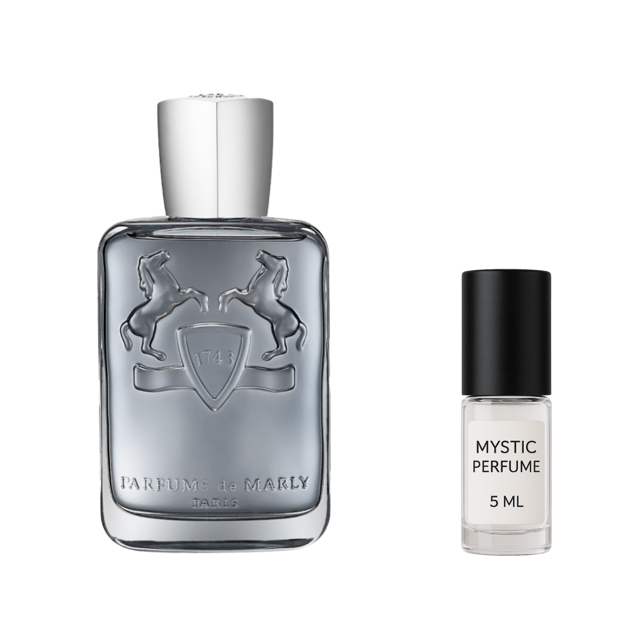 Parfums de Marly Castley Parfum sample vial label detail