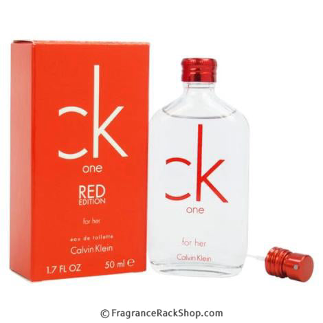 Ck One Red Edition by Calvin Klein Eau De Toilette for Women