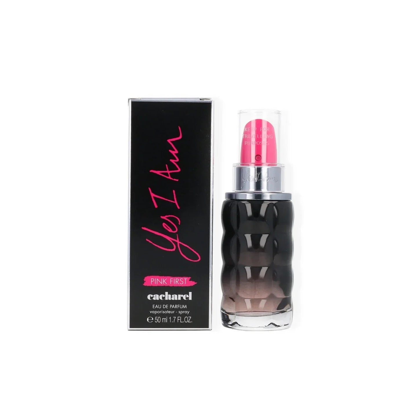 Cacharel Yes I Am Pink First Eau de Parfum perfume bottle