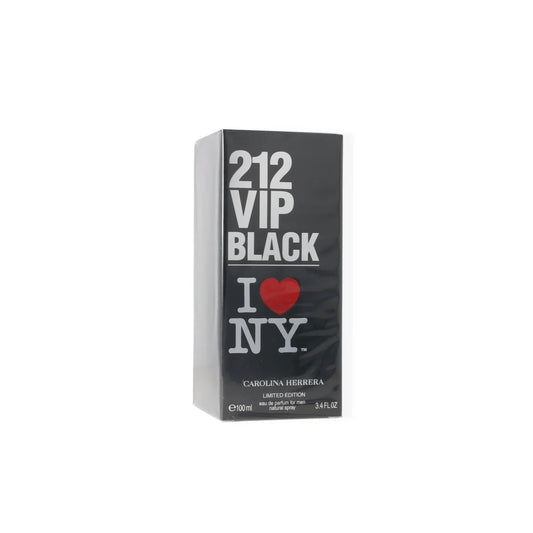 Carolina Herrera 212 VIP Black I Love NY Eau de Parfum perfume bottle