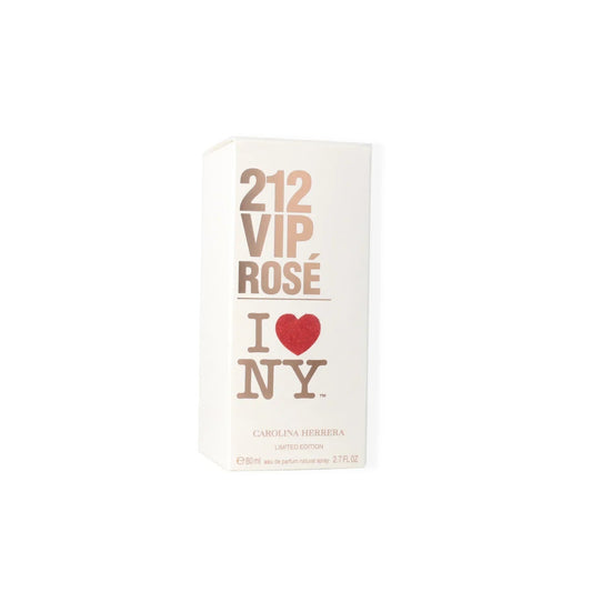 Carolina Herrera 212 VIP Rose I Love NY Eau de Parfum perfume bottle