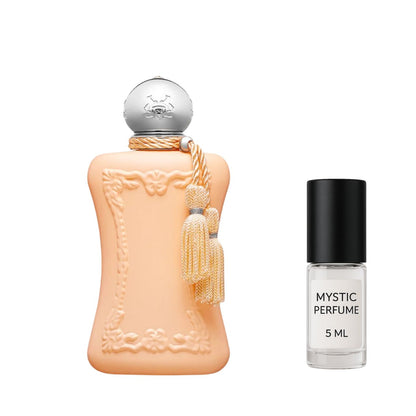 Parfums de Marly Cassili Parfum sample vial label detail
