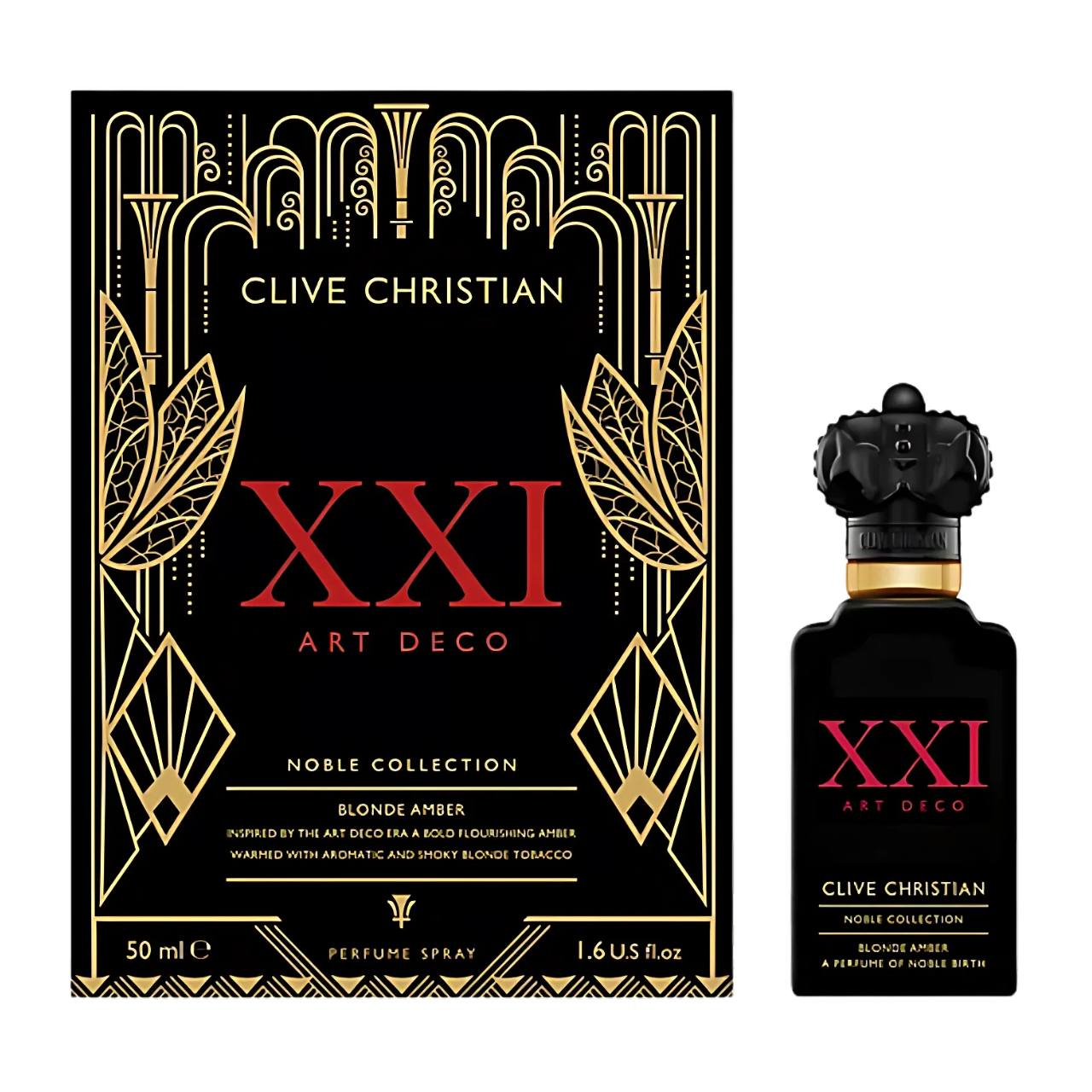 Clive Christian Blonde Amber packaging box
