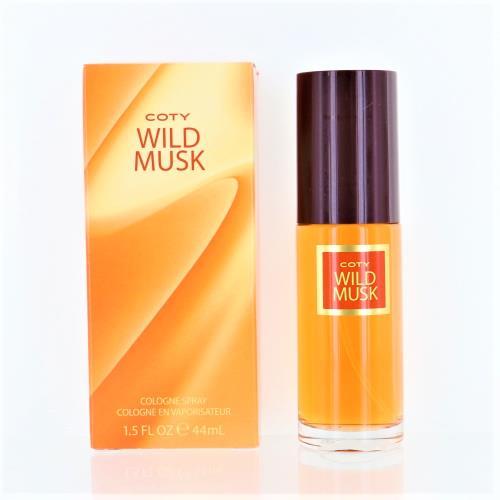 Coty Wild Musk Eau de Cologne perfume bottle