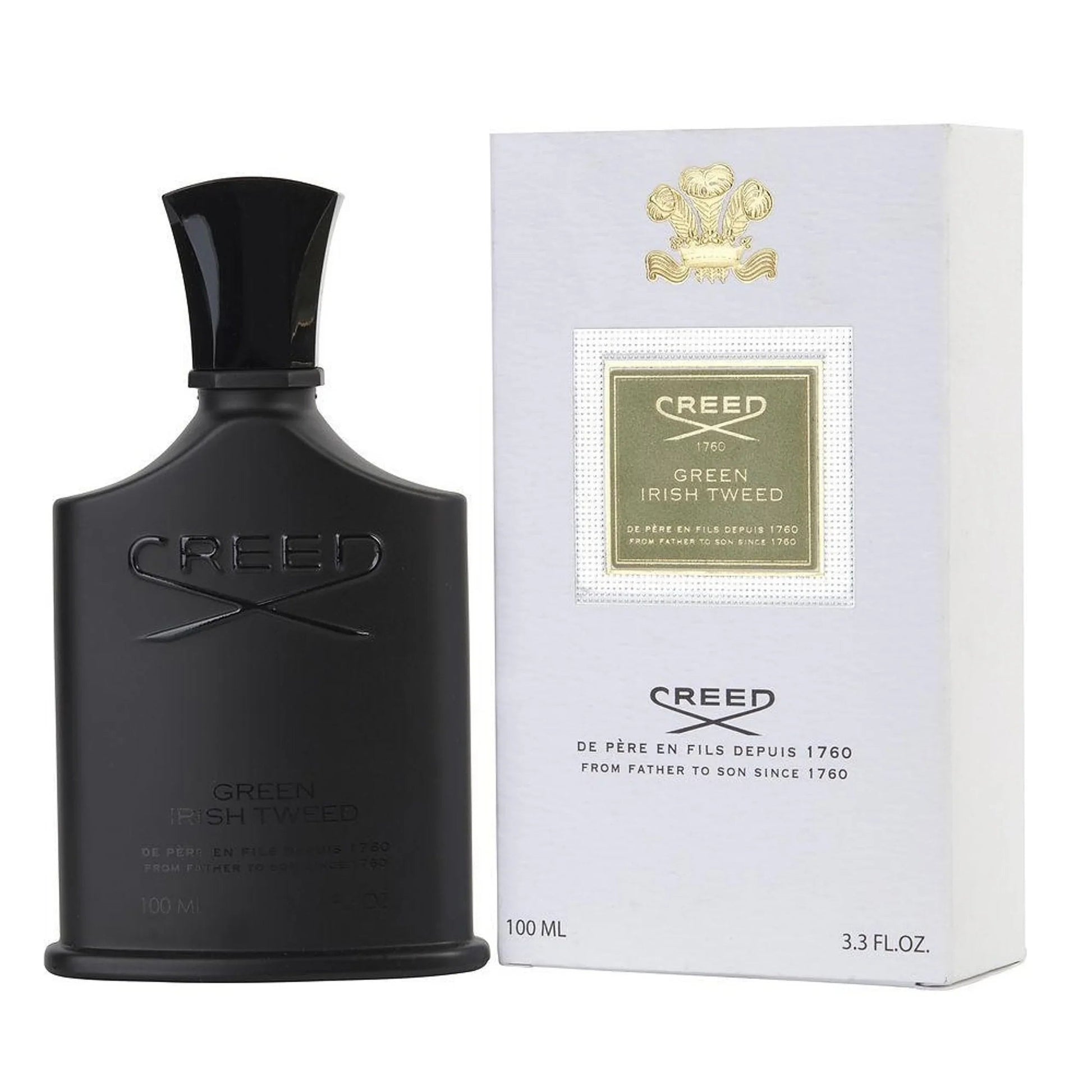 Creed Green Irish Tweed Eau de Parfum packaging box