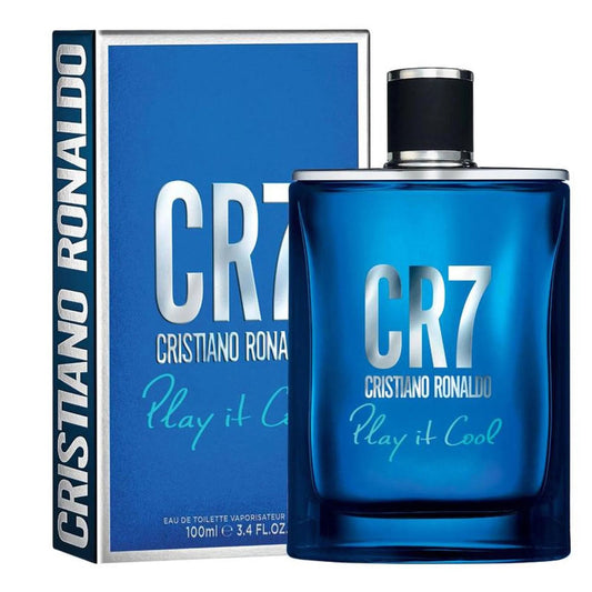 Cristiano Ronaldo CR7 Play It Cool Eau de Toilette perfume bottle