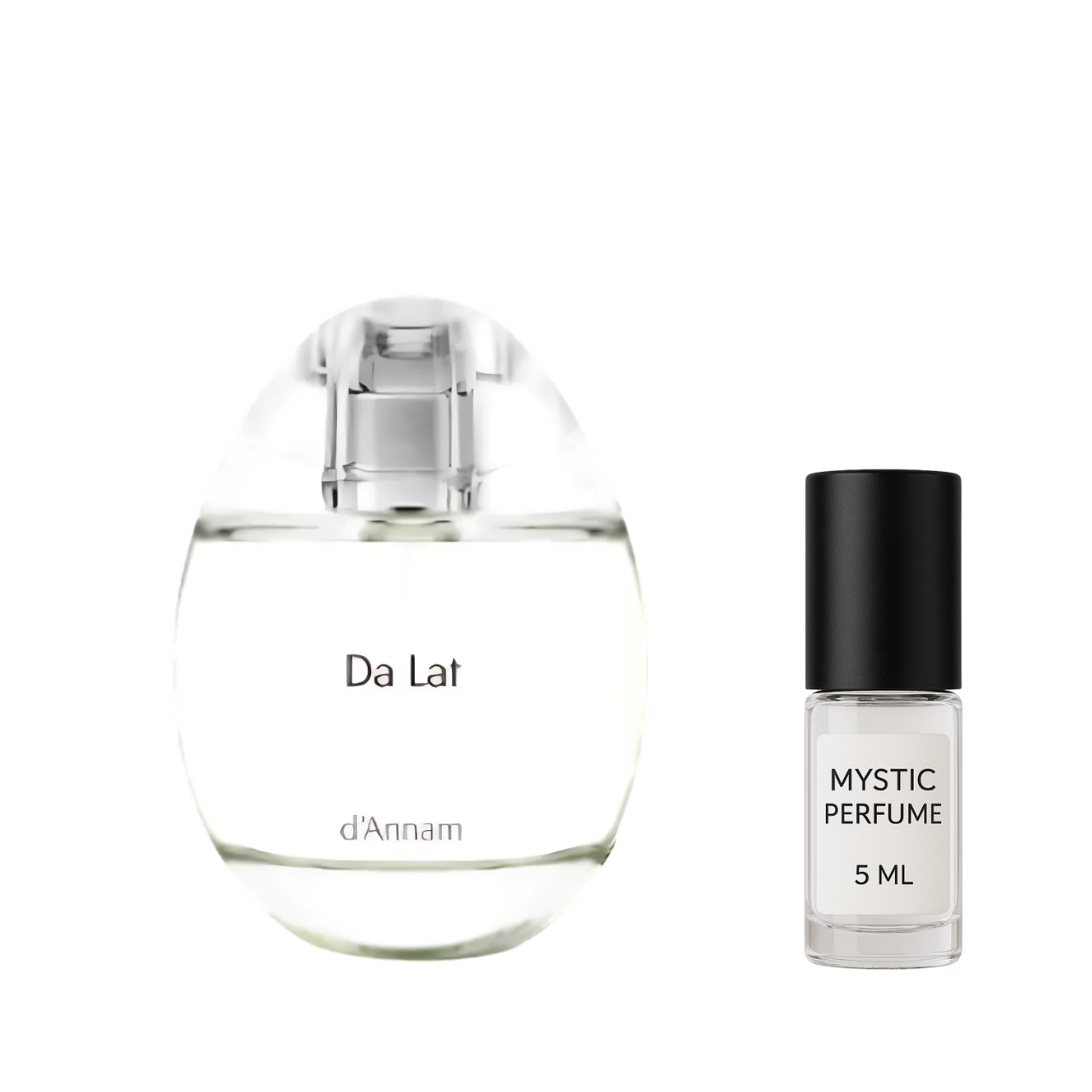 d'Annam Da Lat sample vial label detail