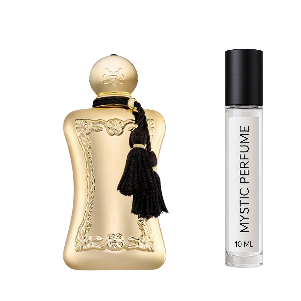 Parfums de Marly Darcy Parfum sample vial label detail