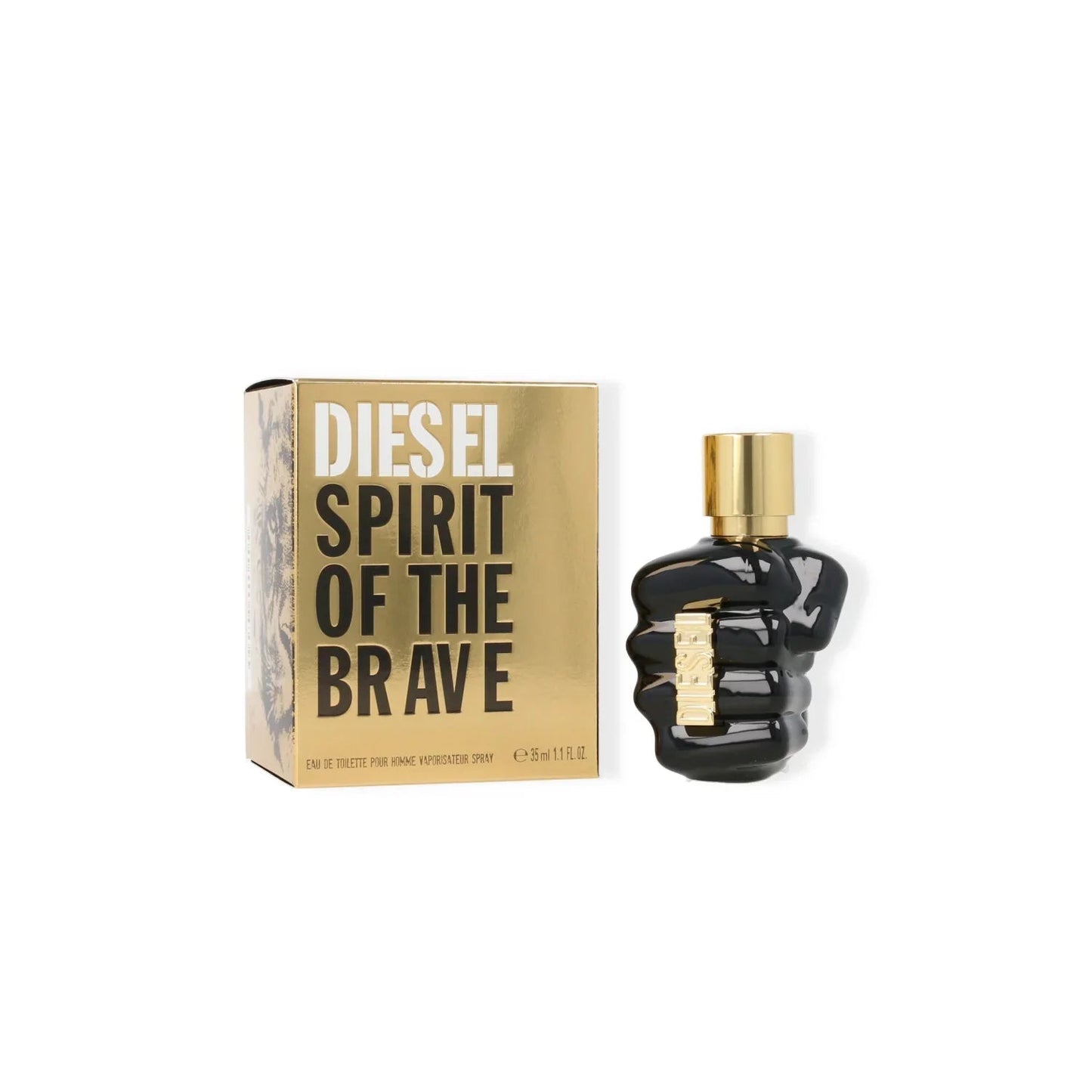 Diesel Spirit Of The Brave Eau de Toilette label detail