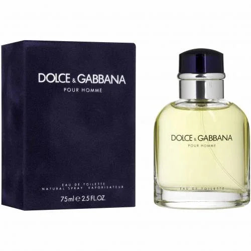 Dolce & Gabbana Pour Homme Eau de Toilette packaging box