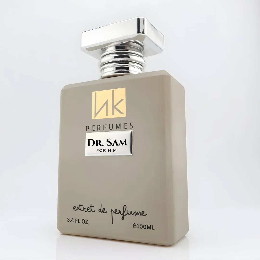 Dr. Sam Eau de Parfum packaging box