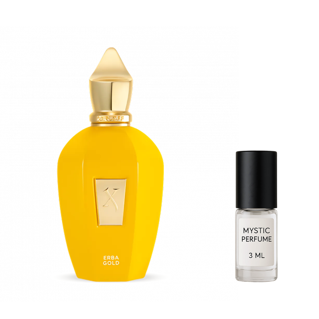 Xerjoff Erba Gold decant sample vial