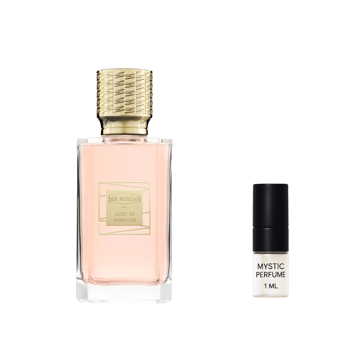 Ex Nihilo Lust in Paradise Eau de Parfum sample vial label detail