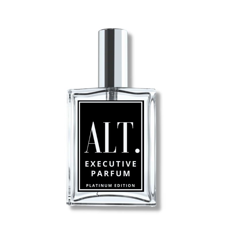 Executive Parfum bottle and box