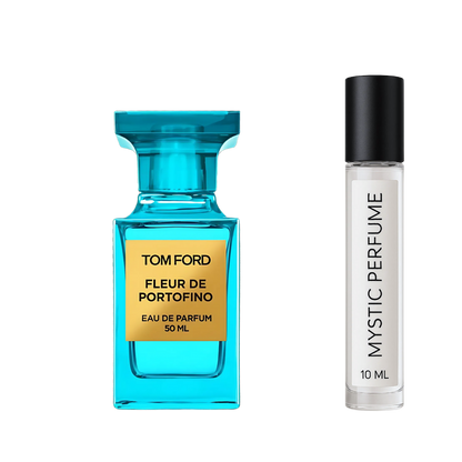 Tom Ford Fleur de Portofino sample vial label detail