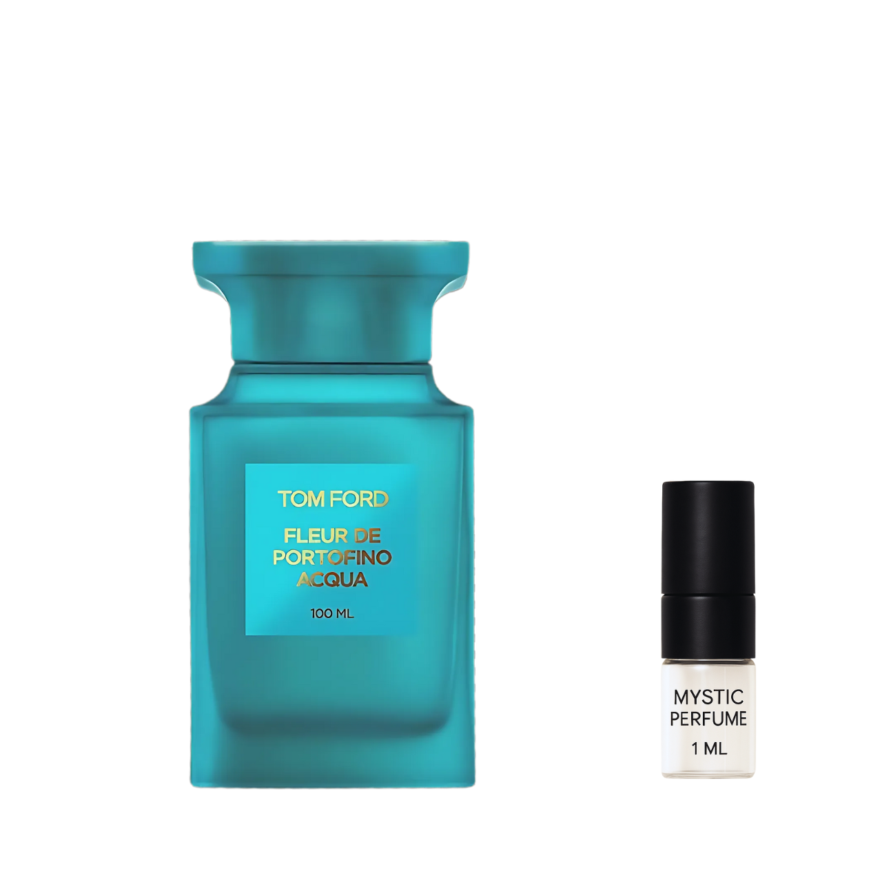 Tom Ford Fleur De Portofino Acqua sample vial label detail